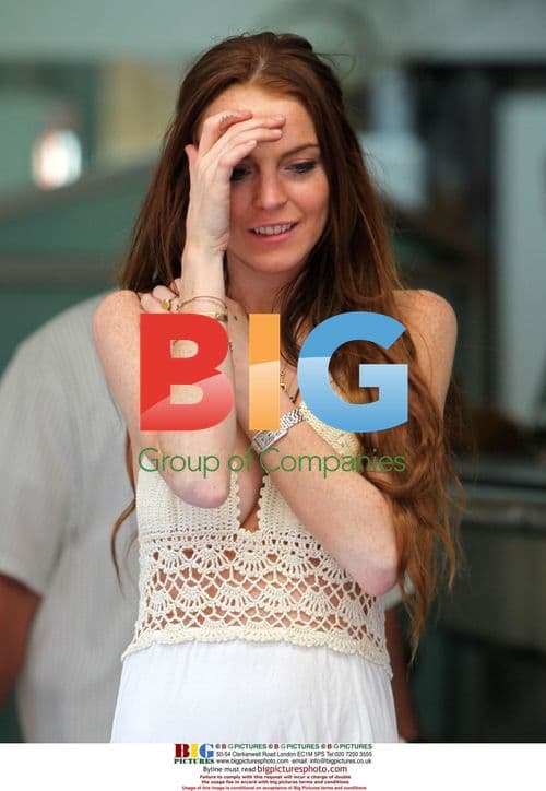 Lindsay Lohan and sister Ali shopping in LA