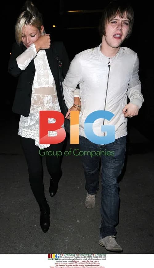 Kate Moss and Sadie Frost's Nephew at PJ Harvey Gig