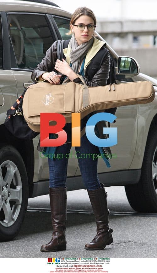 Nikki Reed and Sage Dill arrive at Vancouver Airport