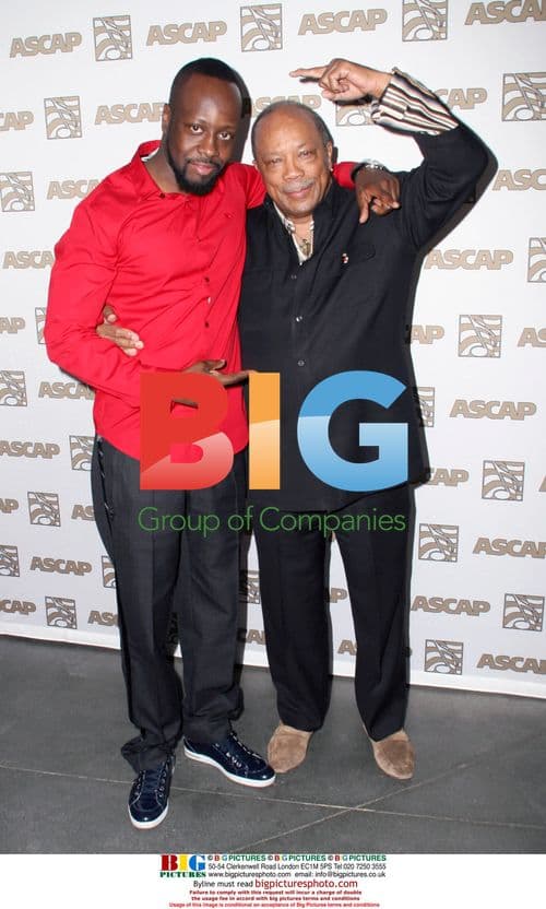 Wyclef Jean and Quincy Jones at ASCAP Pop Music Awards