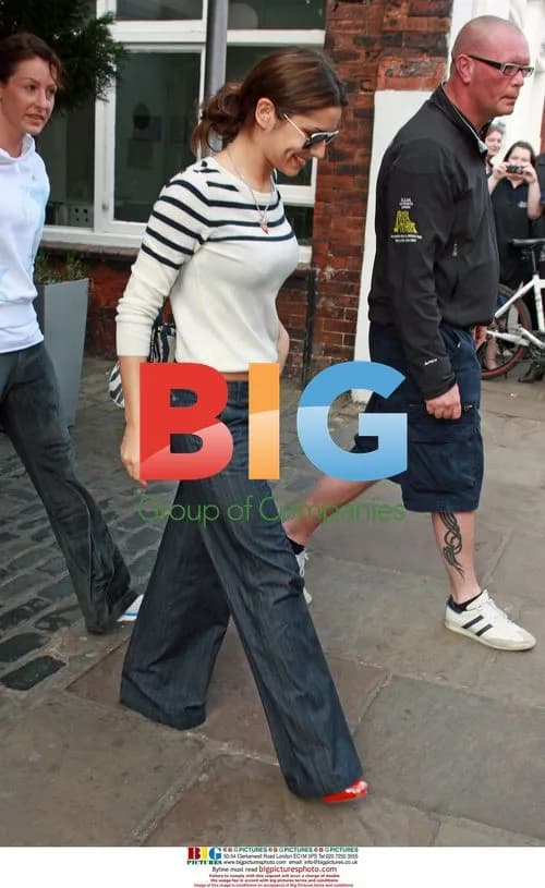 Girls Aloud Leaving Hotel