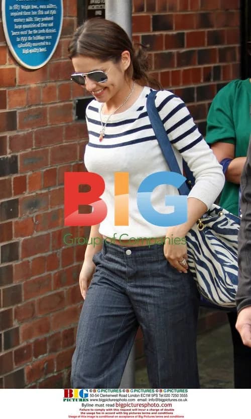 Girls Aloud Leaving Hotel