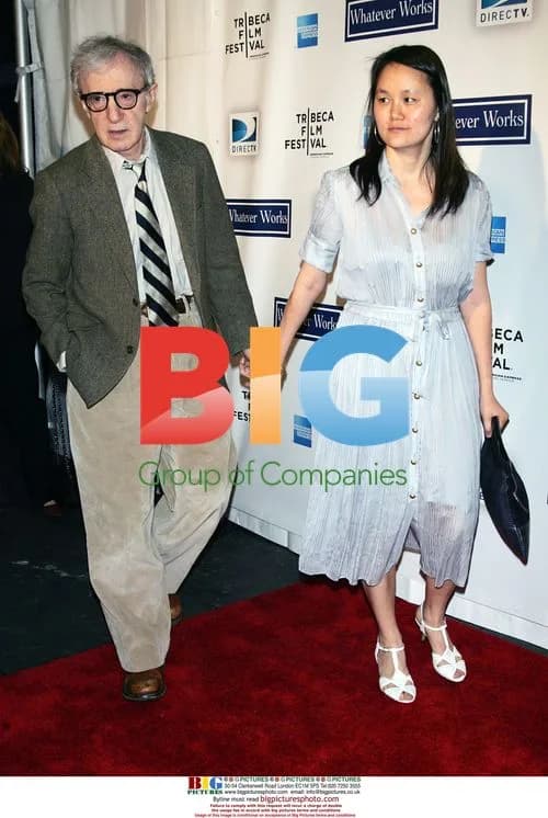 Woody Allen and Soon Yi Previn at Tribeca Film Festival