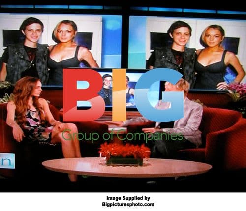 Lindsay Lohan on Ellen Show