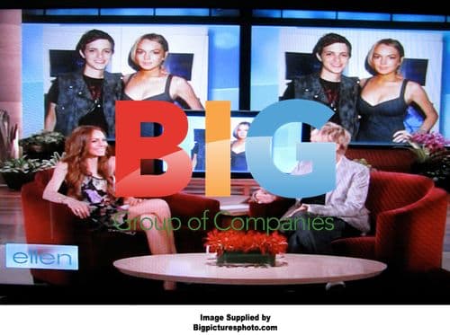 Lindsay Lohan on Ellen about Ronson breakup