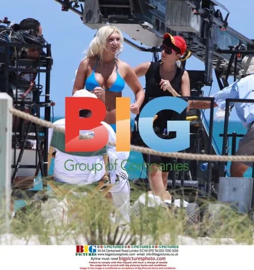Brooke Hogan Films Music Video with Boyfriend