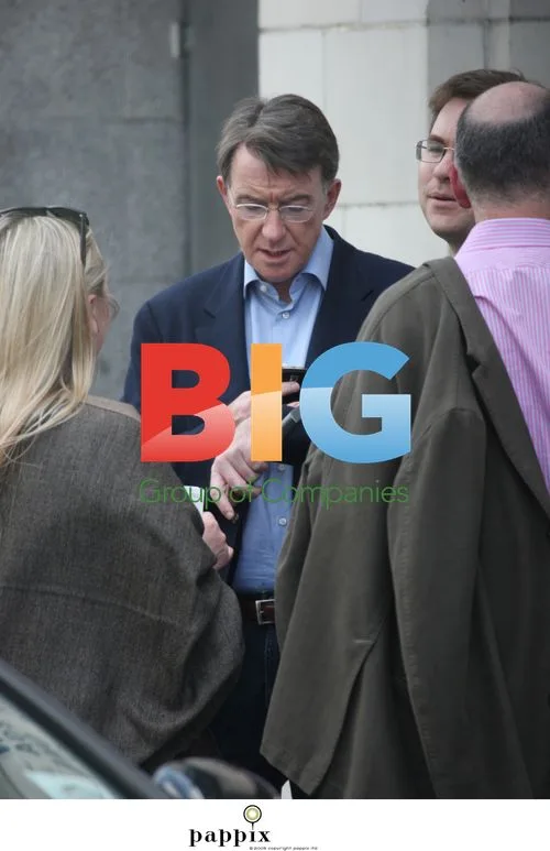 Peter Mandelson out with Benjamin Wegg-Prosser