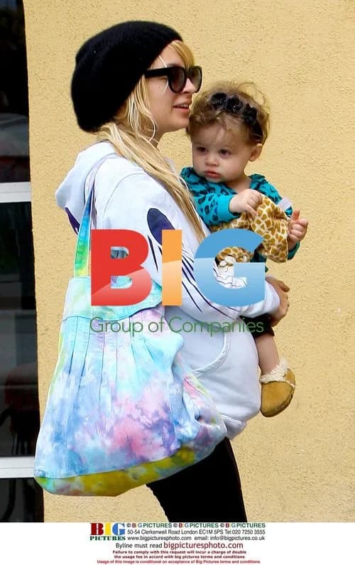 Nicole Richie & Daughter Spotted in LA