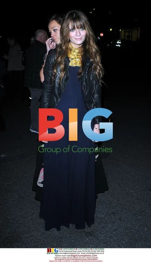 Mischa Barton leaves BAFTA TV Awards 2009