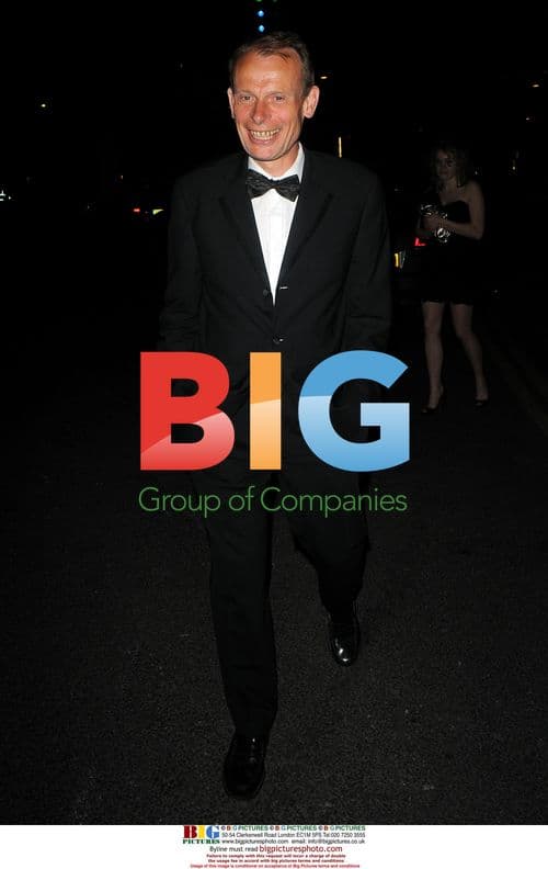 Andrew Marr leaves BAFTA TV Awards 2009