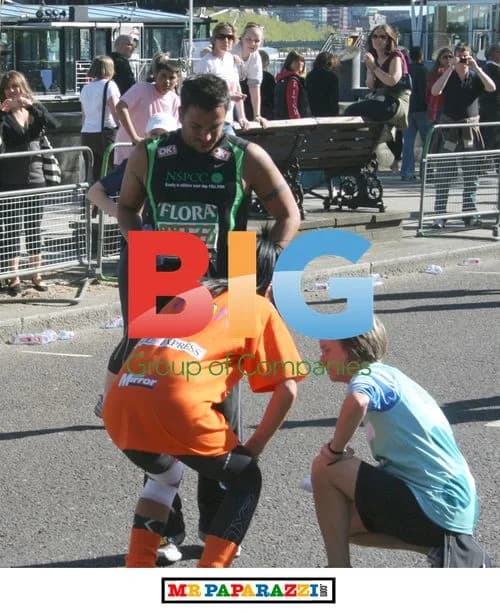 Katie Price Finishes London Marathon