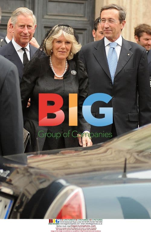 Prince Charles and Camilla in Rome