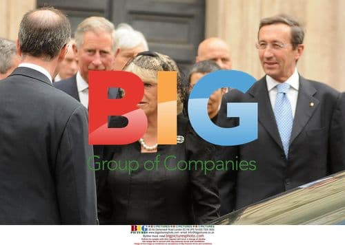 Prince Charles and Camilla in Rome