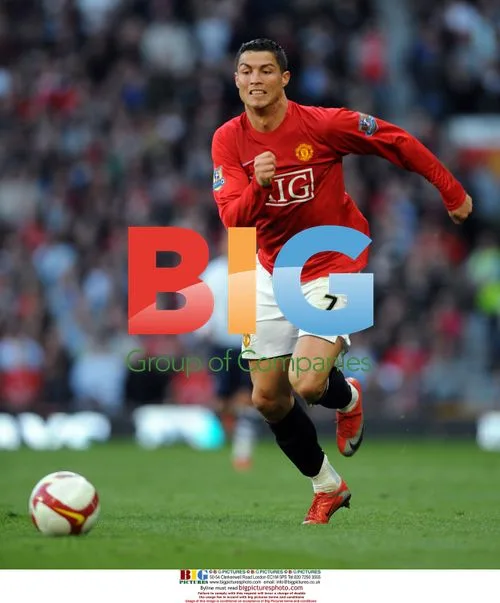 Cristiano Ronaldo in action at Manchester United vs Tottenham
