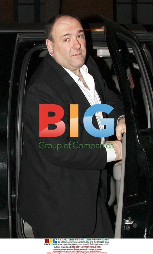 James Gandolfini and wife Deborah Lin at Waverly Inn