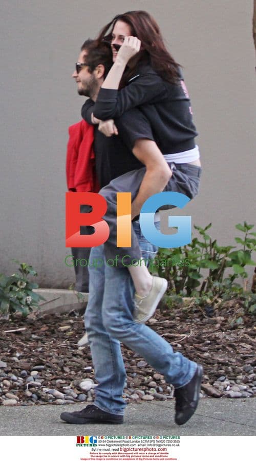 Kristen Stewart and Michael Angarano in Vancouver