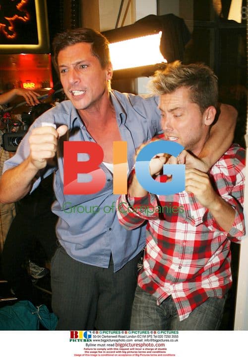 Lance Bass and Simon Rex film TV pilot