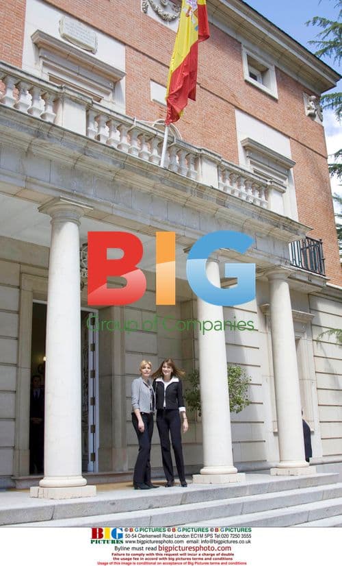 Spanish and French First Ladies at State Visit