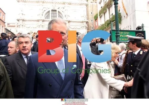 Prince Charles speaks at Venice Terminal