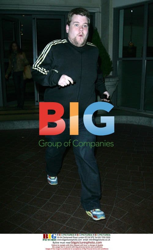 James Corden Leaving Soho Hotel