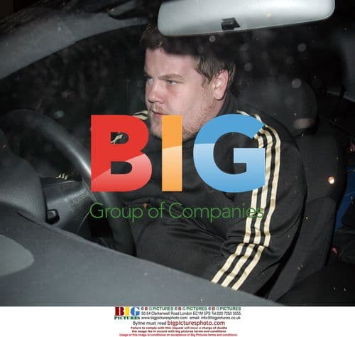 James Corden leaves Soho Hotel