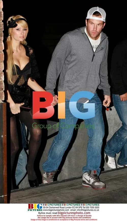 Paris Hilton and Doug Reinhardt Leaving Nightclub