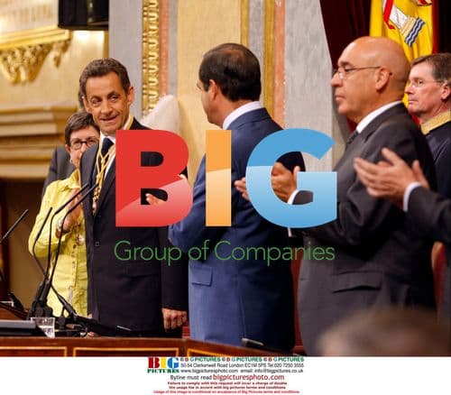 Sarkozy Speaks at Spanish Parliament