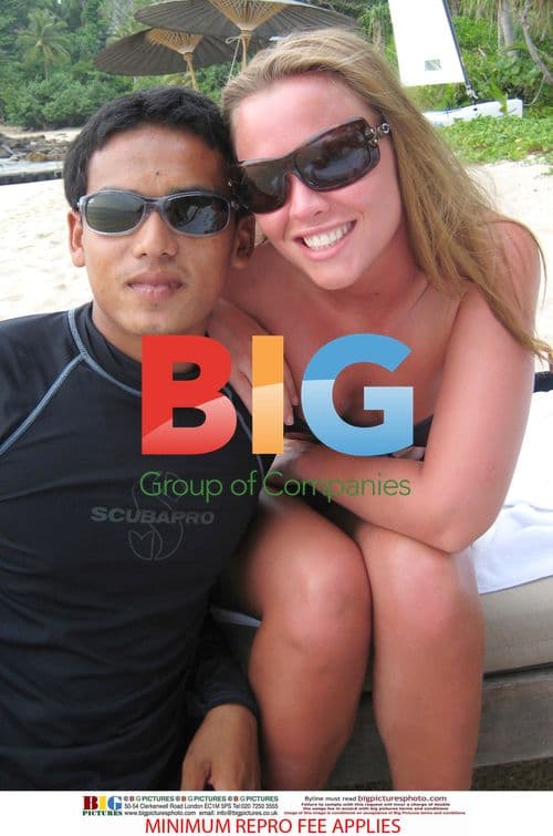 Cheryl Cole, Nicola Roberts and Kimberley Walsh in Phuket, Thailand 2008