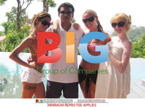 Cheryl Cole, Nicola Roberts, and Kimberley Walsh in Phuket, Thailand