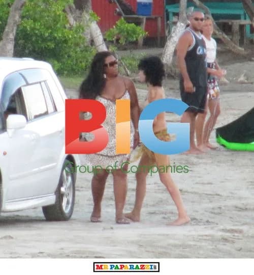 Amy Winehouse Enjoys Caribbean Beach Vacation