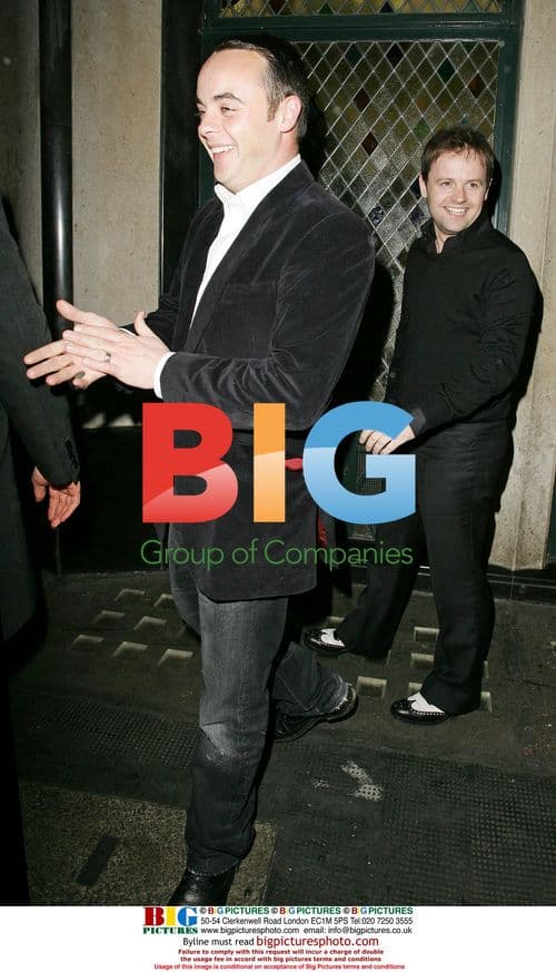 Ant and Dec Enjoy Night Out at Ivy Club