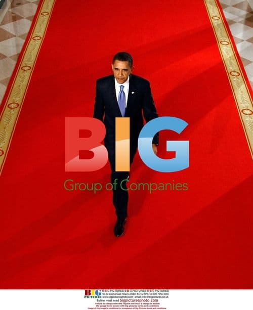 Obama Walks White House Halls