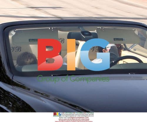 Victoria Beckham's Bentley School Run