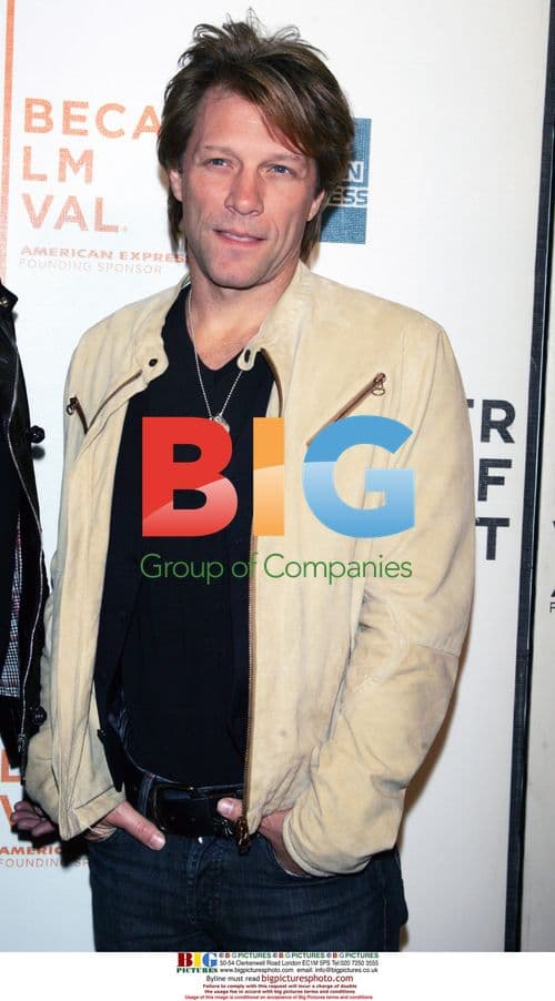 Bon Jovi arrives at Tribeca Film Festival