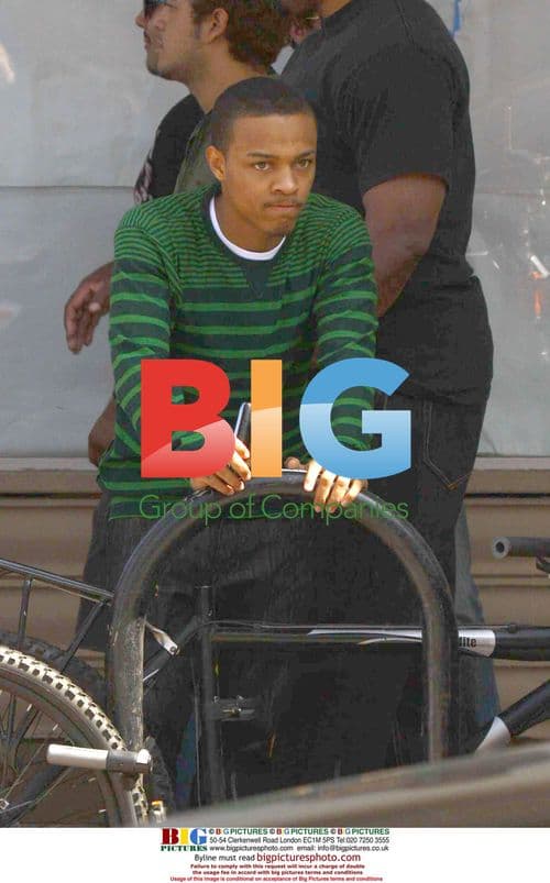 Lil Bow Wow on Entourage set