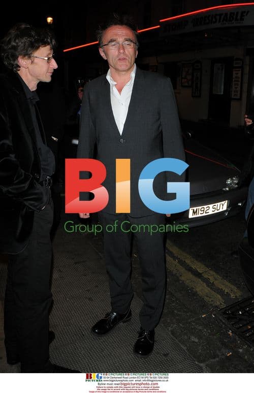 Danny Boyle seen outside the Ivy, London