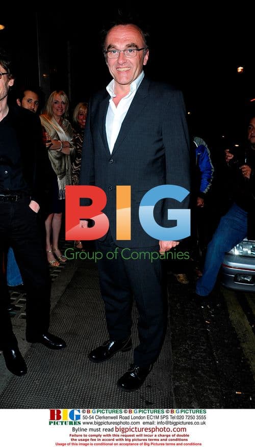 Director Danny Boyle seen outside the Ivy