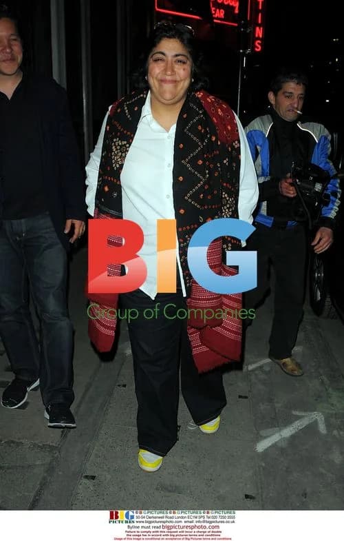 Director Gurinder Chadha at the Ivy