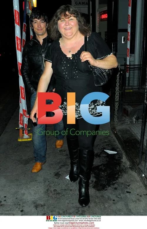 Cheryl Fergison enjoys night out in London