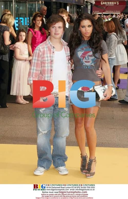 Bianca Gascoigne at Hannah Montana Premiere