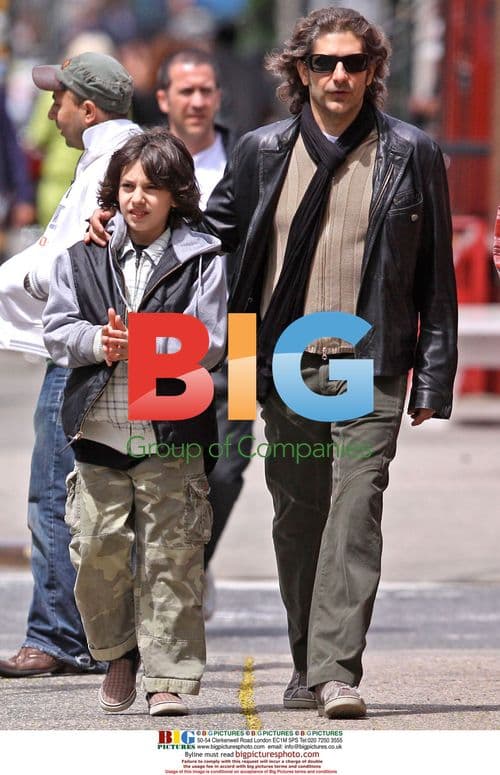 Michael Imperioli and son Vadim in Soho