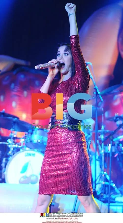 Katy Perry performing live at Revolution