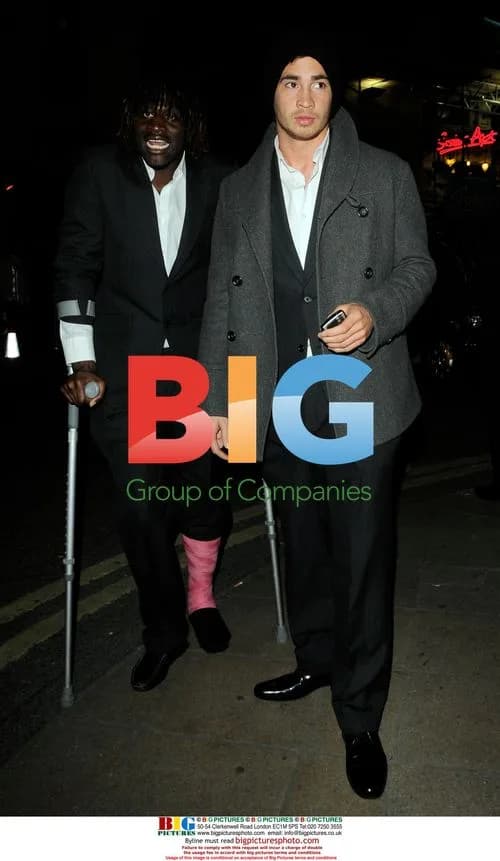Danny Cipriani out with friend in London