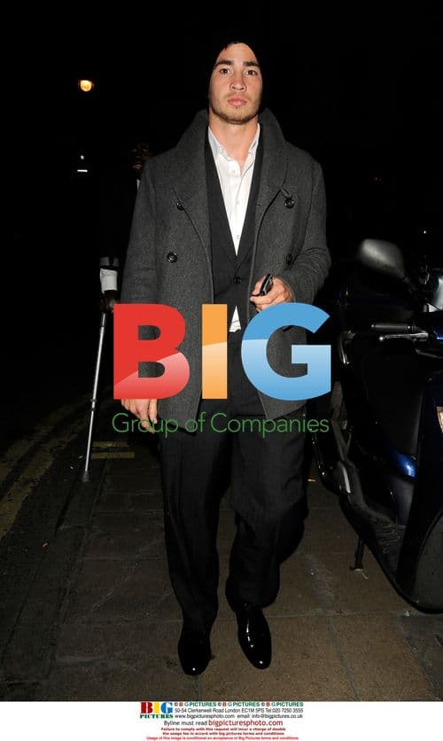 Danny Cipriani enjoys night out in London