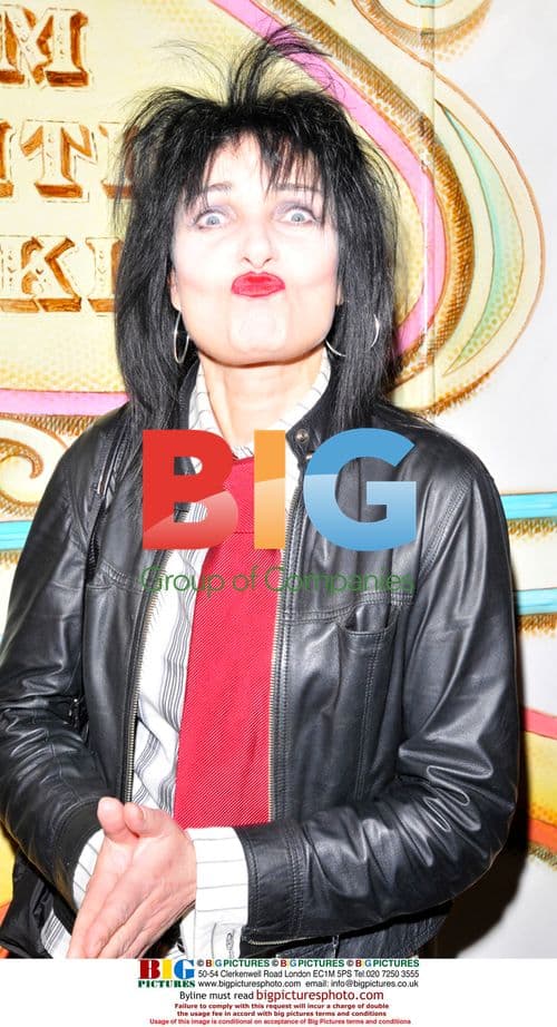 Goth Singer Siouxsie Sioux at Folk Fete in London