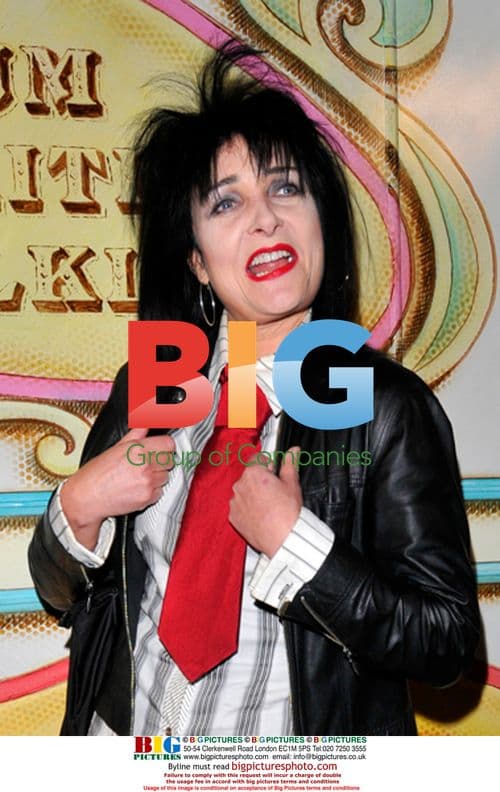 Goth Singer Siouxsie Sioux at Folk Fete in London