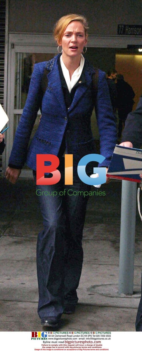 Uma Thurman at Tribeca Film Festival news conference