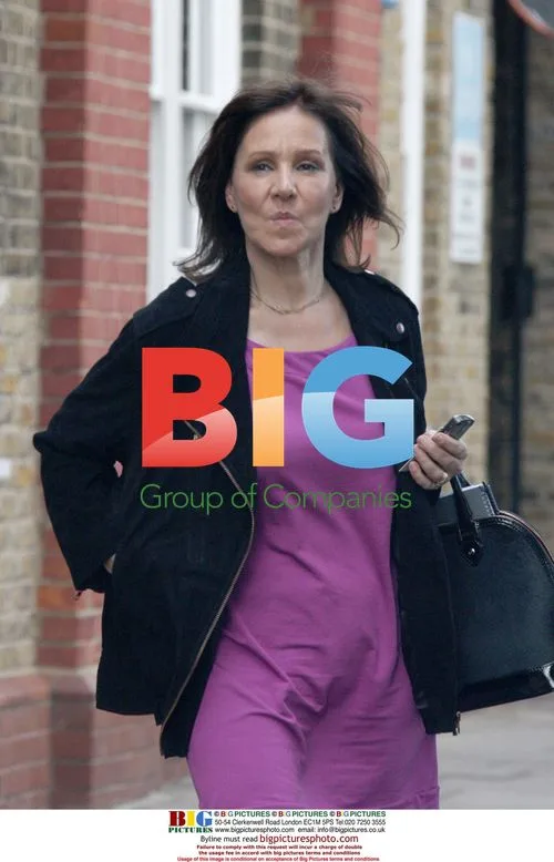 Arlene Phillips visits her agent in London