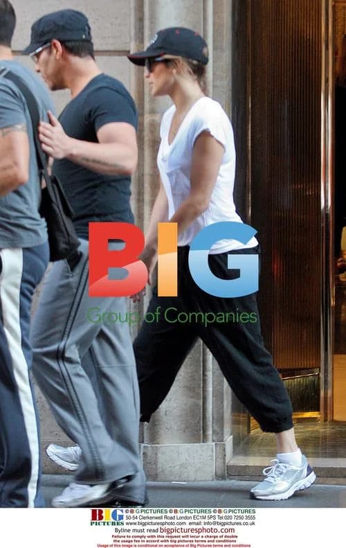 Jennifer Lopez and family arrive at Ciampino Airport, Italy