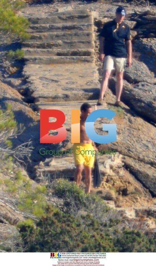 Sarkozy and Bruni Vacation in Cap Negre